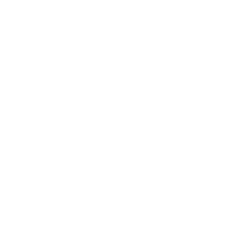 auricular phone symbol in a circle